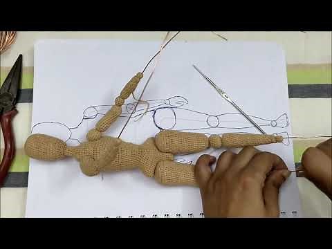 How to assemble Amigurumi Basic Ball Joint Doll [BJD]