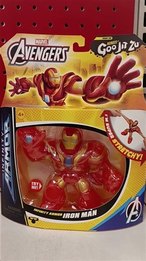 Goo Jit Zu Iron Man Infinity Armor #goojitzu #ironman #marvel ‪@target‬