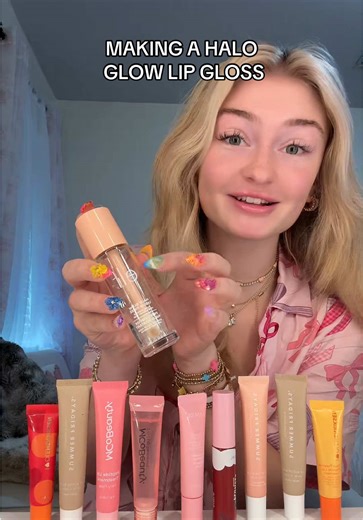 Creating Halo Glow Lip Gloss at Home