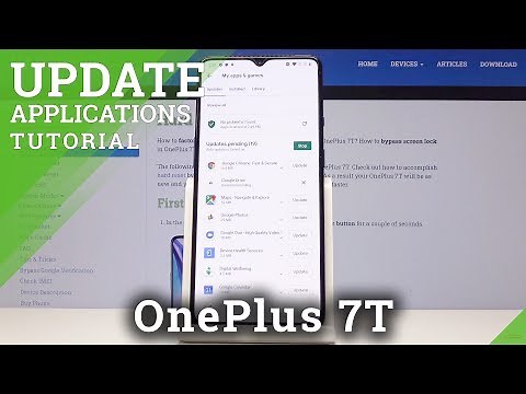 How to Update Apps in OnePlus 7T - Install Latest App Version