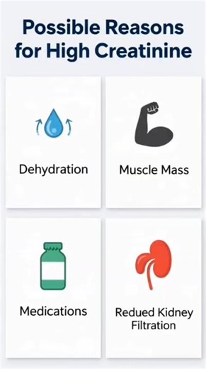 Creatinine High? What It Means | Kidney Health Explained #kidneyhealth #nephrology #creatinine