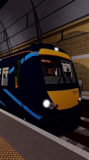 Class 357 departing from Llyn-by-the-sea