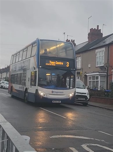 Bus 19012 Journey to Town Centre - Northampton