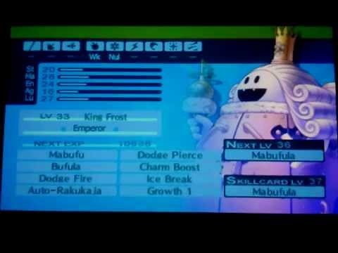 Persona 3 Portable how to make king frost
