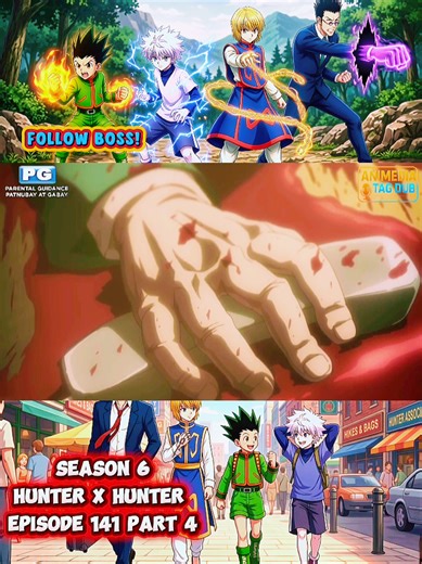 Hunter X Hunter episode 143 part 4 Tagalog dub #hunterxhunter #hunterxhunter2011 #hunterxhunteredits #fyp #hunterxhunteredit