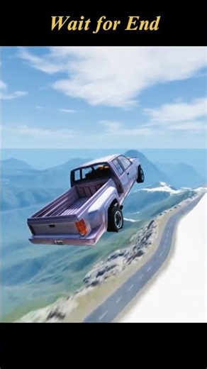 4x4 Pickup 🛻 Jump Crashed #beamngdrive #racinggames #beamngtuf