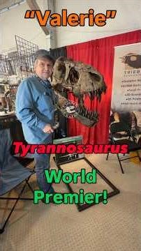 Valerie the T. rex Skull Premiere: Bite Marks + Pathologies 🦖💀 #Tyrannosaurus