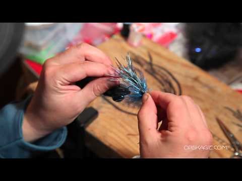 How to Tie a Black and Blue Steelhead Fly - OPST