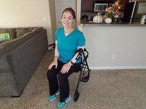 4 Wheeled walker Do's and Don'ts video