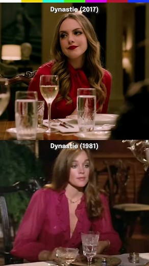 Dynastie 1981 VS 2017, une série toujours iconique ! #dynasty #dynastie #falloncarrington #tvshow #80s #seriestv #nostalgia #80sbaby
