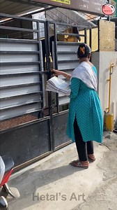 3.8M views · 22K reactions | Secret Newspaper Idea | Hetal's Art | Facebook