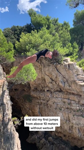 Adventurous Cliff Jumping Highlights in Croatia