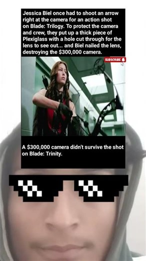 Jessica Biel’s Arrow Mishap 🎯 | $300,000 Camera Destroyed on Blade: Trinity Set