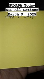 SUMADA Today STL Tips All Nations #chrisdcoder #STLVISAYAS #STLMindanao #swertreshearingtoday #stlresulttoday #PCSOLottoResultToday #lottoresulttoday #stlresult #Lotto #stl Disclaimer Content for Entertainment purposes only and guide only. | Chris D Coder