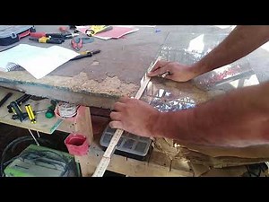 Como Cortar un vidrio basico de forma casera (MUY FACIL)(EXPLICADO)