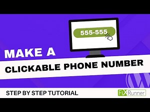 How To Make A Clickable Phone Number In WordPress