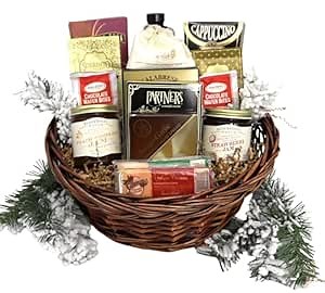 Gift Basket Village - Country Christmas Breakfast Basket - A Christmas Morning Breakfast Kit Friends or Family (Medium), 9 Pound