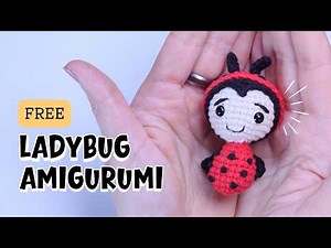 Ladybug Amigurumi Crochet Pattern Tiny Bug Series