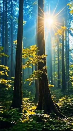 🌲✨ Mystical Glowing Forest — Enter a Hidden Magical World #nature #abandoned #amazing