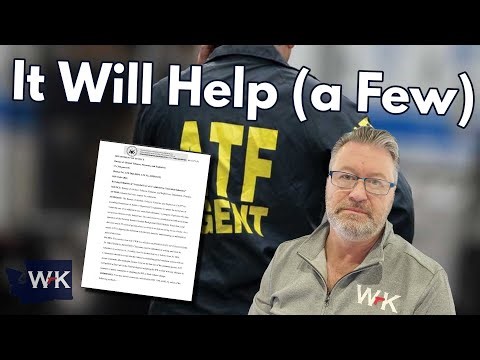 ATF Drops Their First New Rule