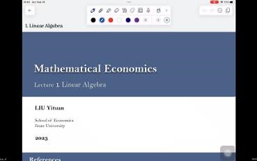 Lecture 1. Linear Algebra