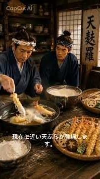 海を越えて日本の味へ「天ぷらの歴史」〜南蛮料理から世界に誇る和食へ〜