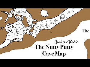 How to Read and Understand the Nutty Putty Cave Map