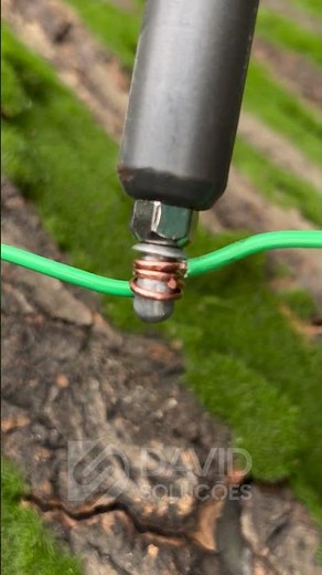 Best technique to join wires using a rivet#ElectricalHacks #WiringTips #DIYEngineering ⚡🔩🛠️