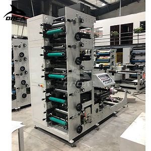 [Hot Item] Ry-320 5 Colors Flexolabel Printer Sticker Machine Stacking Structure for Paper Bag Card Paper Cup