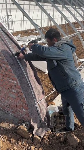 Professional Method for Installing Steel Frames with Nail Gun