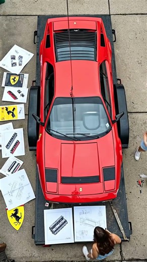 Italian Dream — Woman Saves Wrecked Ferrari 308 and Rebuilds Exotic Masterpiece #Ferrari308