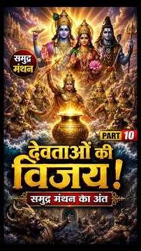 Samudra Manthan Part 10 | The Gods' Great Victory 😱 The Defeat of the Asuras | Samudra Manthan Fi...
