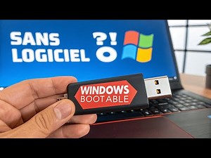 Créer une Clé USB Bootable Windows 10/11 SANS Logiciel (CMD)