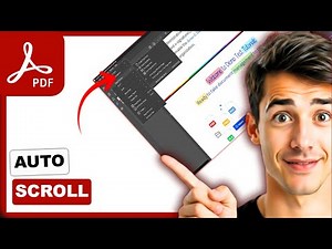 How to use automatic scrolling in Adobe Acrobat (Easiest Way)(2026 Guide)
