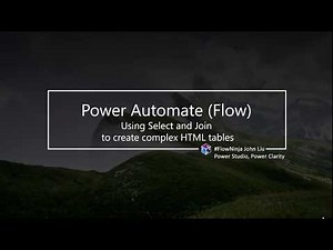 Flow how to build complex HTML table with Select