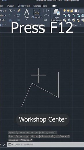AutoCAD Tutorial - How to Show Hide Command!! #autocad #design #designer #command #architecture