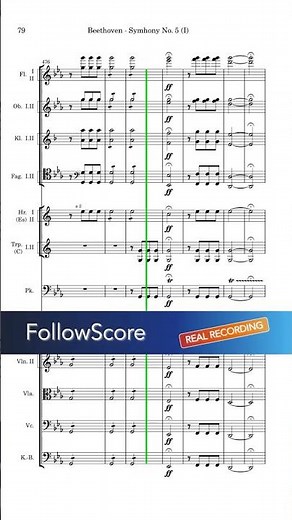 Beethoven – Symphony No. 5 (Full Score) in C minor, Op. 67: 1st Movement | Sheet Music