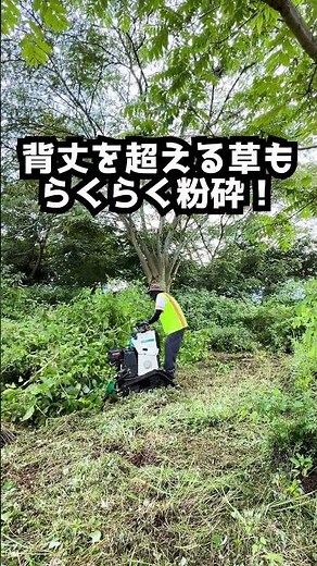 乗用ハンマーナイフモア「ZHR800」で雑草ジャングルを粉砕しました！ #草刈り #ZHR800 #オーレック #OREC