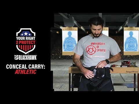 YOUR RIGHT 2 PROTECT // Athletic Carry CCW - Blackhawk's Weapon Fanny Pack