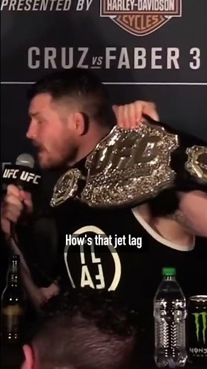 Michael Bisping was a SAVAGE after he knocked out Luke Rockhold…😂 #mma #ufc #shorts