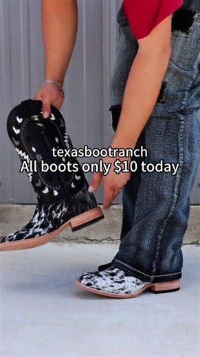 Men's 100% Cowhide Cowboy Boots | Handcrafted