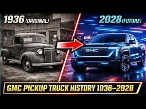 GMC Pickup Truck History 1936–2028 | Full Evolution