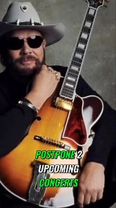 Hank Williams Jr. is postponing shows to rest up! The country legend, age 76, had to reschedule Tulsa & Thackerville. Existing tickets will be honored on the new dates. Time to recover, with a huge thanks to fans for their support. 🙏 #HankWilliamsJr #CountryMusic #GetWellSoon #MusicNews #CountryLegend | Bytesizenetwork