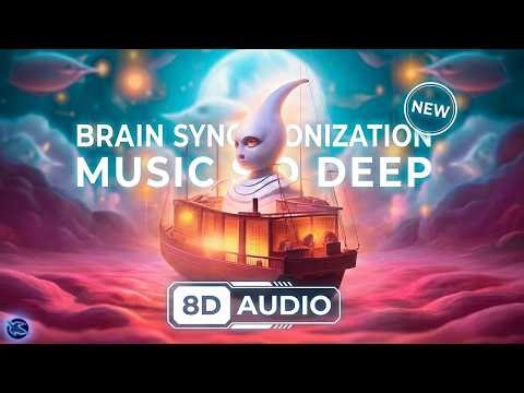 Brain Synchronization Music | Deep Alpha Waves Hemispheres Alignment (POWERFUL!) 8 Hour Vivid Dream