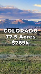 831K views · 6K reactions | 77 Acres of FARMLAND for SALE in COLORADO...