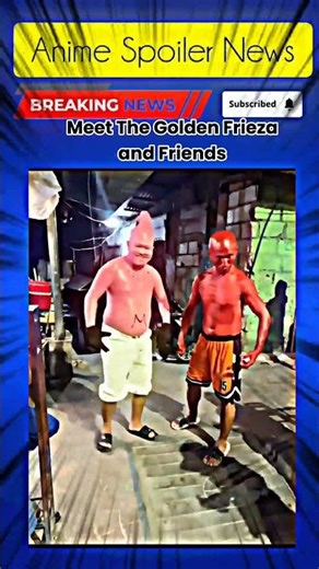 Meet The Golden Frieza and Friends 🔥💀🙀 #anime #frieza #dragonball #cosplay