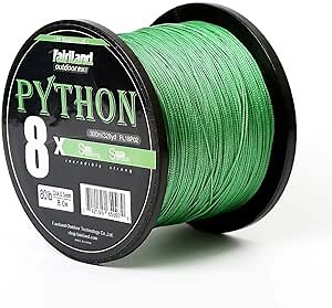 Braided Fishing Line, 8 Strands Super Power Abrasion Resistant Braided Lines Multicolor PE Line Wire 328Yards 21-80Lb, Zero Stretch, High Sensitivity
