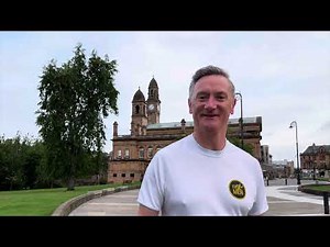 Paisley, Scotlands biggest town.