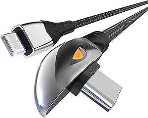 2024 New USB C Cable 60W, Zinc Alloy USBC to USBC Cable Right Angle[2Pack,4ft+6ft][Fast Charging&OTG] USB C Charger Cord Type C for iPhone16/16 Pro Max/ 15/15 Pro Max, iPad, Samsung Galaxy S23