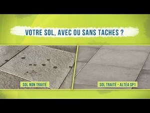 ALTEA-SP1 - Protéger les sols poreux et terrasses contre l'eau et les taches (ALTEA by ICT)